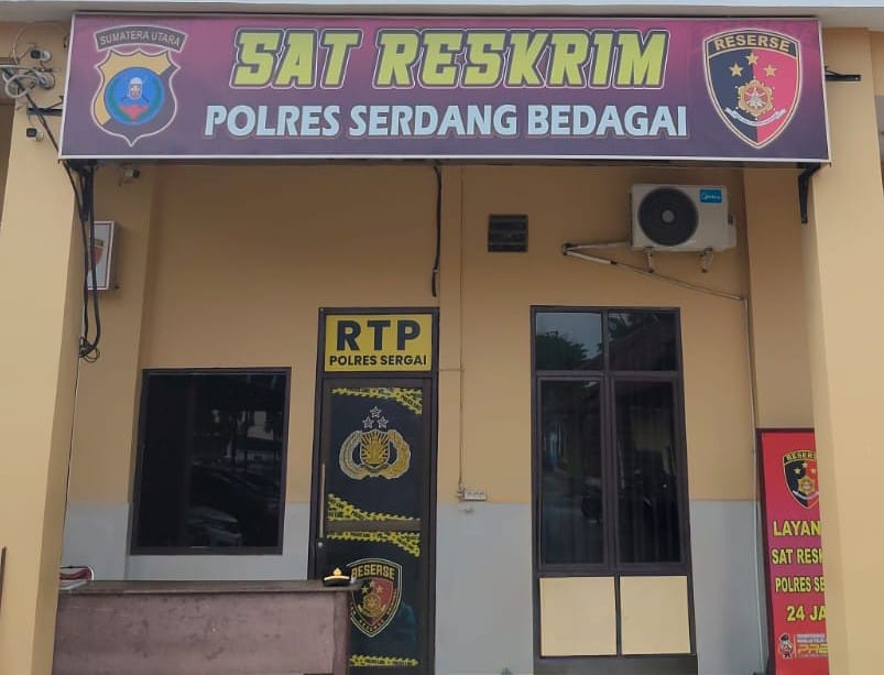 Kades Tanjung Harap Dijebloskan Di Tahanan RTP Polres Sergai