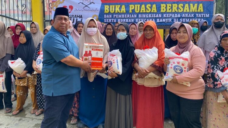 DMDI Indonesia Dan Sirup Kurnia Buka puasa Bersama Dan Berikan Bingkisan Ramadhan Di Aceh Tamiang