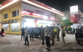 Patroli Gabungan Sisir Kota Rantauprapat