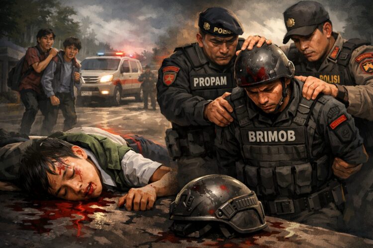 Anggota Brimob Ditangkap Dugaan Aniaya Siswa Hingga Meninggal Dunia