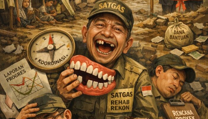 Satgas Tanpa Gigi, Rehab-Rekon Aceh Gagal