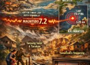 Guncangan Gempa M 7,2 Sabah, Malaysia Terasa Hingga Kalimantan Timur dan Utara
