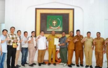 Bupati Langkat Terima Hibah 4,6 Hektare Untuk Huntap Korban Banjir