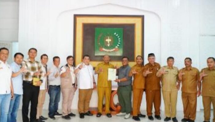 Bupati Langkat Terima Hibah 4,6 Hektare Untuk Huntap Korban Banjir