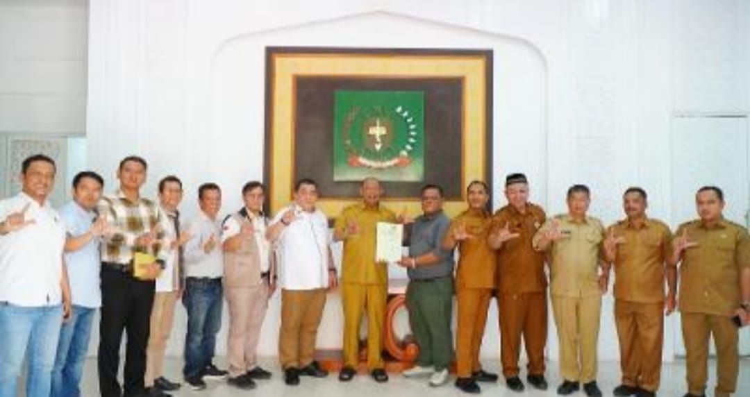 Bupati Langkat Terima Hibah 4,6 Hektare Untuk Huntap Korban Banjir