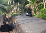 Ruas Jalan Nasional Gunungsitoli Menuju Telukdalam Bertabur Lubang, Perlu Perbaikan