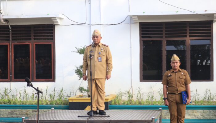 Sekda Binjai Tekankan Penguatan Ketahanan Pangan dan Disiplin ASN dalam Apel Gabungan