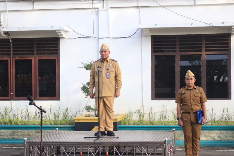 Sekda Binjai Tekankan Penguatan Ketahanan Pangan dan Disiplin ASN dalam Apel Gabungan