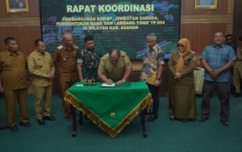 Bupati Asahan Dukung Penuh Pembentukan Yonif TP-954 dan Pembangunan KDKMP