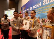 Raih Juara 2 Ajang Lomba Video Pendek, Kapolres Agara Terima Penghargaan Dari Kapolda Aceh