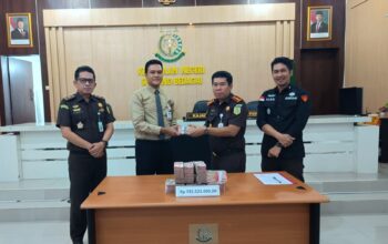 Kejari Sergai Eksekusi Uang Pengganti Korupsi Kredit Bank