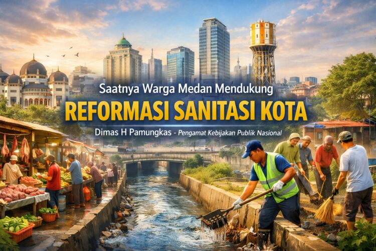 Sudah Saatnya Warga Medan Mendukung Reformasi Sanitasi Kota