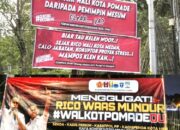 Spanduk “Lebih Baik Wali Kota Pomade Daripada Pemimpin Mesum”, Tarik Perhatian Publik Medan