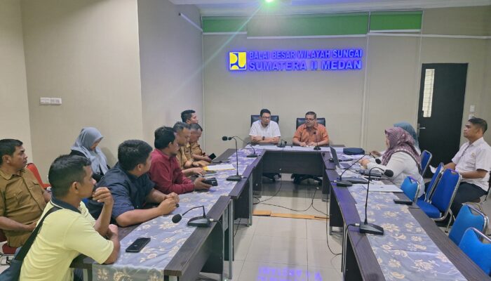 Terkait Proyek Bendung Irigasi Serdang, Parlin Inisiasi Pertemuan Masyarakat Petani Dengan BBWS Sumatera II Medan