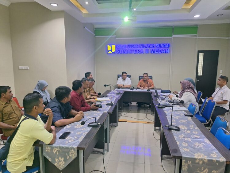 Terkait Proyek Bendung Irigasi Serdang, Parlin Inisiasi Pertemuan Masyarakat Petani Dengan BBWS Sumatera II Medan