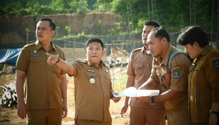 Pastikan Tepat Waktu dan Sasaran, Wali Kota Sibolga Monitoring Proyek Infrastruktur Strategis