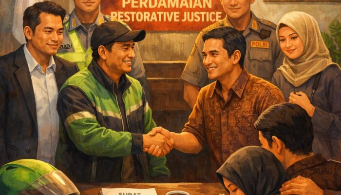 Kasus Tukang Ojek Dipolisikan Berakhir Damai