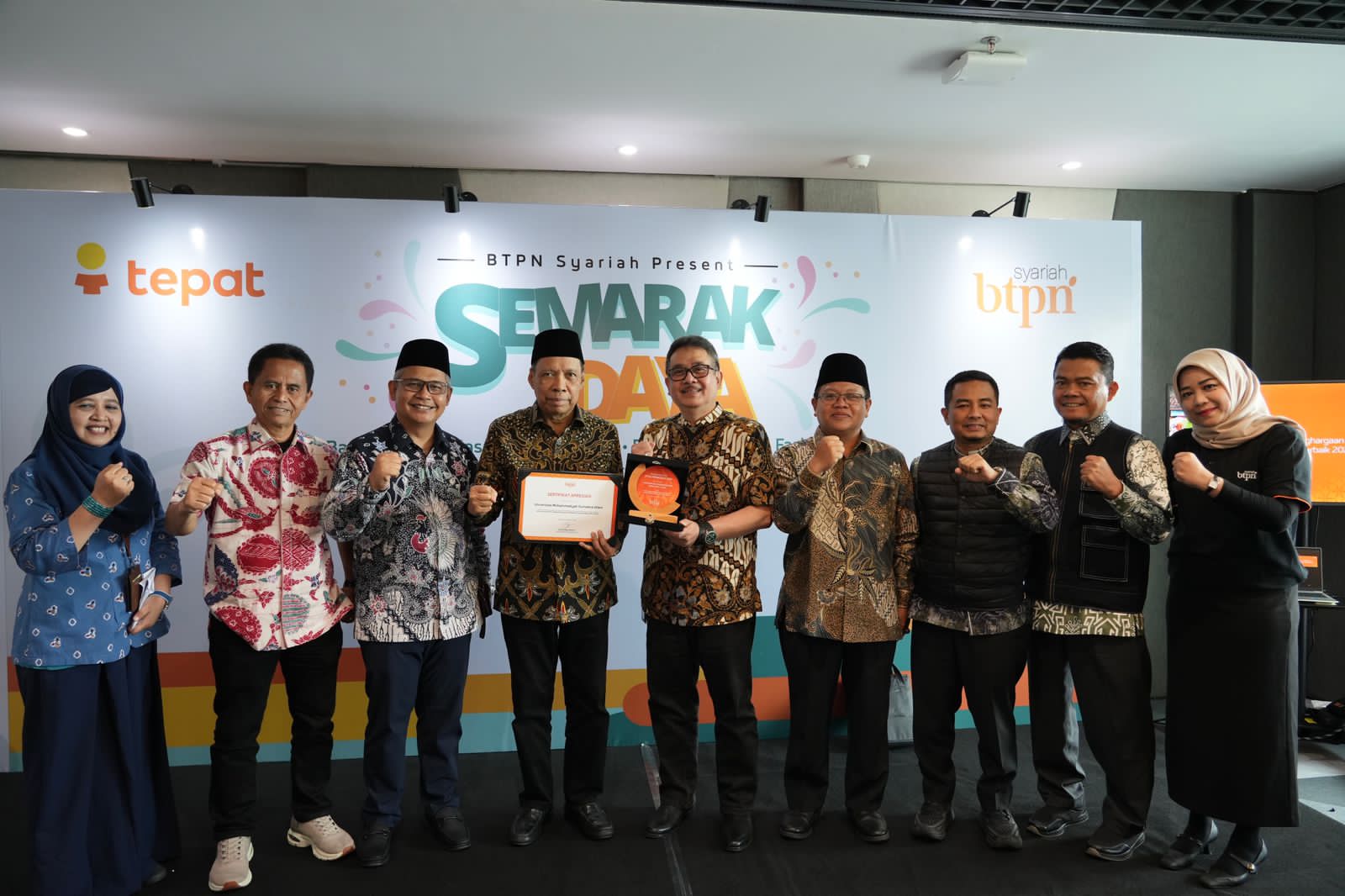 UMSU Terima Penghargaan Terbaik Pendampingan Dan Pemberdayaan Masyarakat