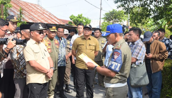 Bupati Deliserdang Pimpin Penertiban Tower Telekomunikasi Tanpa PBG