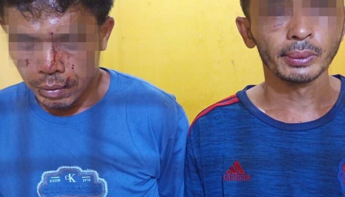 Curi Bahan Pangan dan Elektronik dari Warung, Dua Pria di Tapteng Ditangkap Polisi