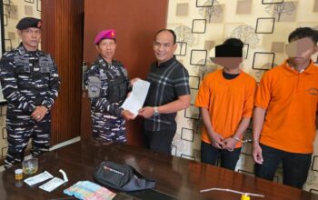 Polres Langkat Terima Pelimpahan 2 Orang Diduga Pelaku Narkotika dari Danposal