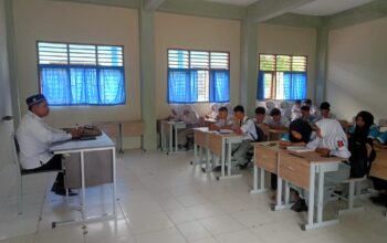 SMKN 1 Pantai Labu Isi Ramadan dengan Tadarus, Salat Duha dan Materi Ibadah