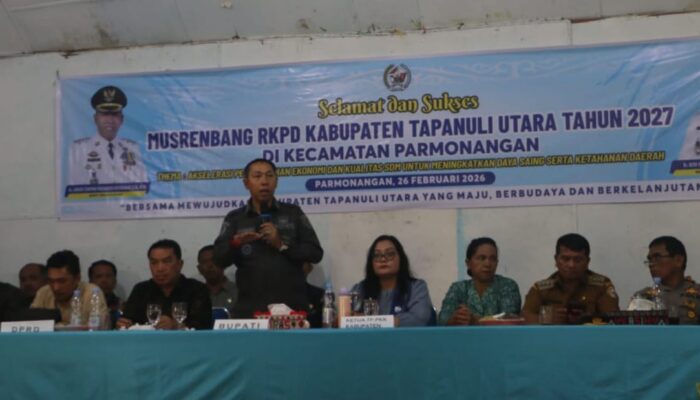 Bupati Taput Tetapkan Tiga Fokus Pembangunan, Parmonangan Jadi Sentra Kemenyan