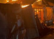 Rumah Warga Nagur Nyaris Ludes Terbakar Saat Tarawih