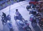 Firdaus Darurat Curanmor, Motor Baru Personel Satpol PP Digasak Pelaku, Terekam CCTV