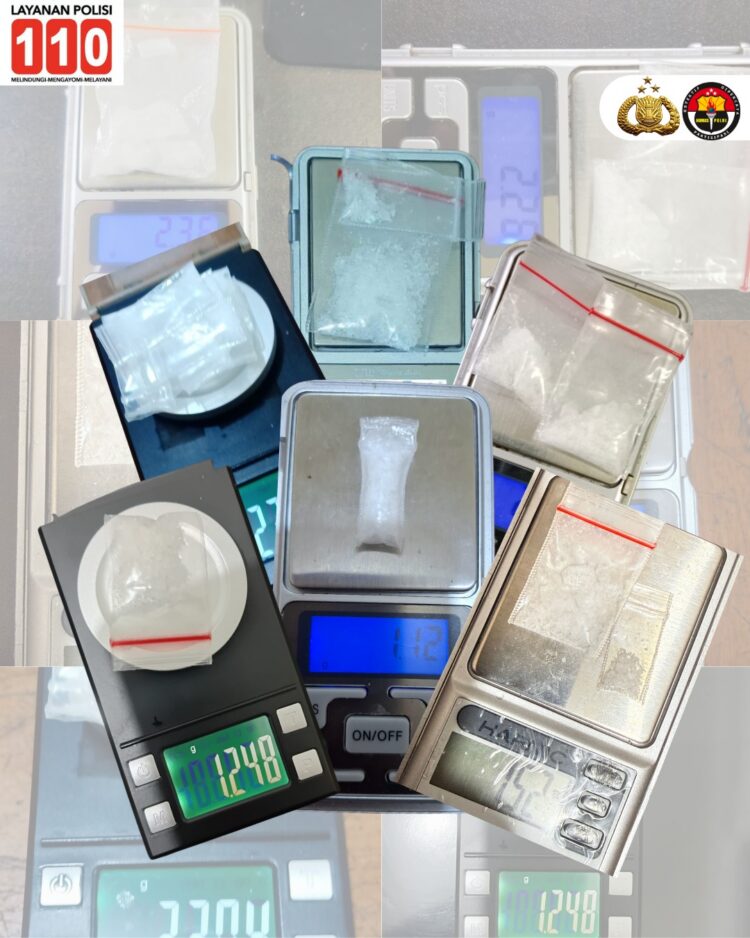 Selama Ramadhan, Polres Binjai Tangkap 11 Bandar Narkoba dari 9 TKP Berbeda