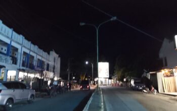 Kotanopan Gelap Gulita, LPJU Mati Total Hampir Setahun, Ancam Keselamatan Warga