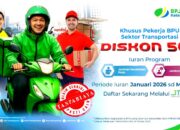 BPJS Ketenagakerjaan Berikan Diskon 50% Untuk Iuran Peserta BPU