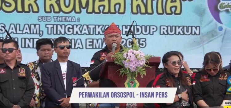 GRIB Hadiri Perayaan HUT Ke-22 Samosir, Harisma: Libatkan Kami Untuk Memajukan Samosir