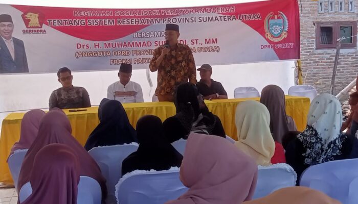 Anggota DPRD Sumut HM. Subandi Ajak Masyarakat Dukung Program MBG
