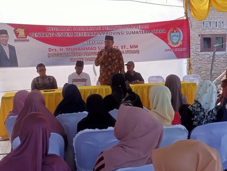 Anggota DPRD Sumut HM. Subandi Ajak Masyarakat Dukung Program MBG