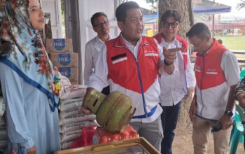 Deputi Kementerian Koperasi Bersama Komisaris Pertamina Patra Niaga Tinjau KDMP Medan Krio