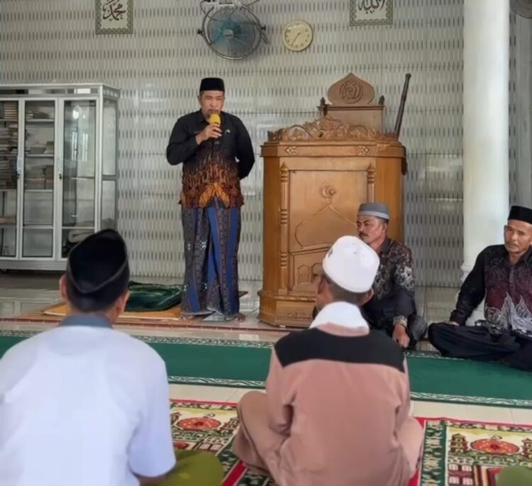 Peukong Agama Digenjot, Camat Manggeng Abdya Konsolidasikan Ke Desa Lewat Safari Ramadan 
