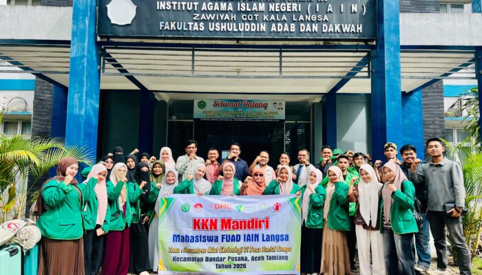 KKN Mandiri FUAD IAIN Langsa Hadirkan Pesantren Kilat Ekoteologi di Lokasi Bencana Aceh Tamiang