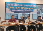 Rajut Silaturahmi, PWI Dan IKWI Langsa Buka Puasa Bersama