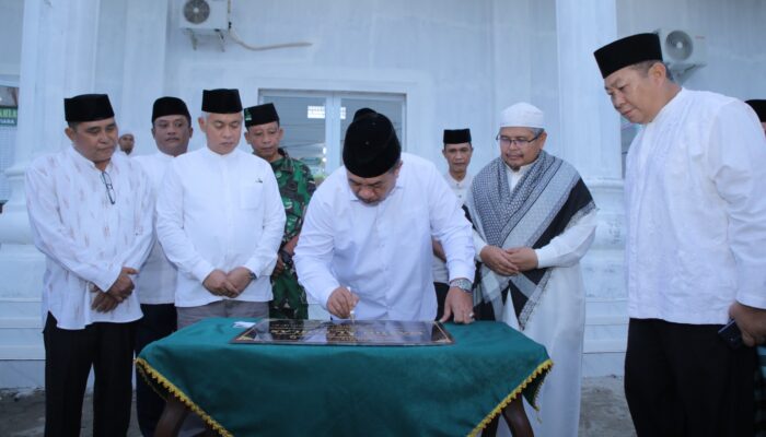 Bupati Asahan Resmikan Masjid Al-Ikhlas Kelurahan Mutiara