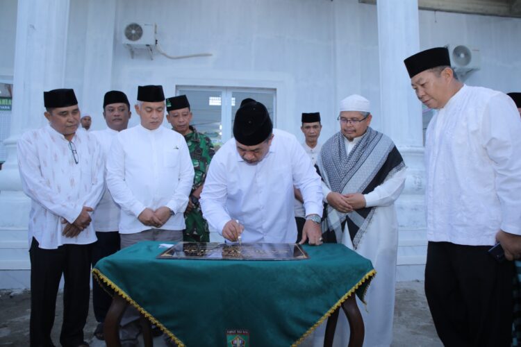 Bupati Asahan Resmikan Masjid Al-Ikhlas Kelurahan Mutiara