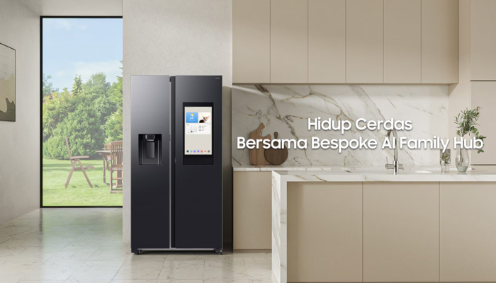 Kulkas Bespoke AI dari Samsung dengan Family Hub™ dan Teknologi SpaceMax™, Solusi Penyimpanan Makanan Selama Ramadan