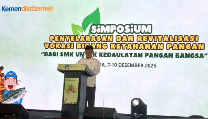 Mendikdasmen ajak SMK gandeng pertanian lokal untuk ketahanan pangan