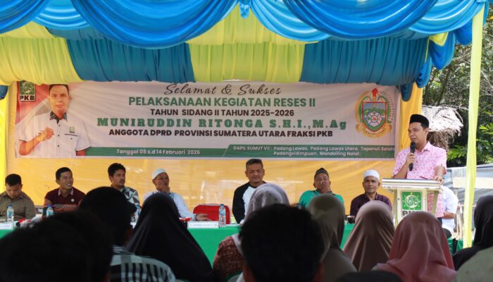 Serap Aspirasi Warga, Muniruddin Ritonga Gelar Reses Di Natambang Roccitan