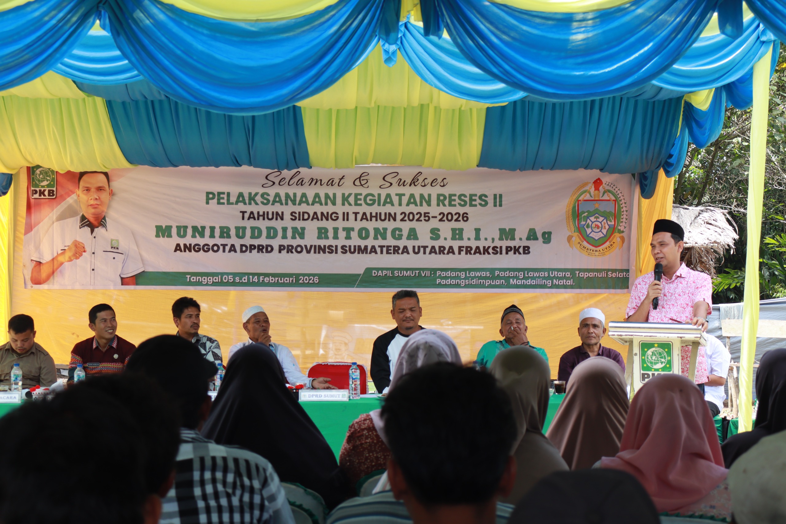 Serap Aspirasi Warga, Muniruddin Ritonga Gelar Reses Di Natambang Roccitan