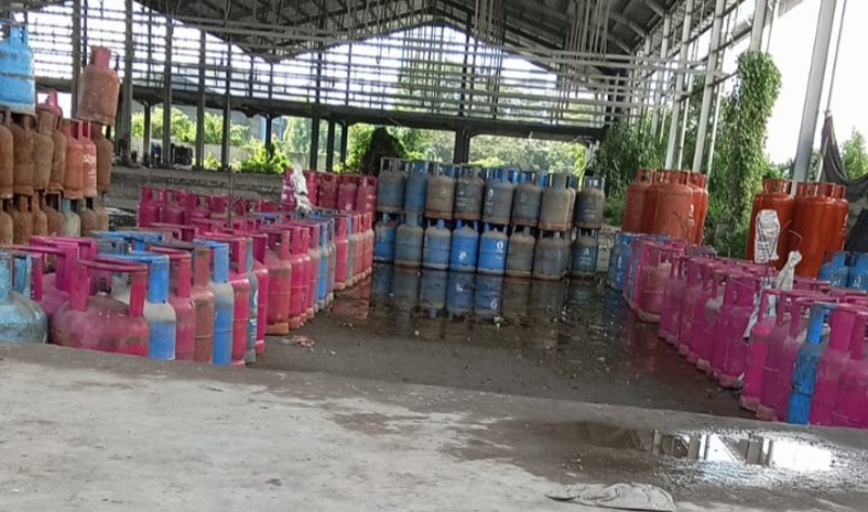 Tindak Tegas Gudang Gas Diduga Oplosan Di KIM 3 