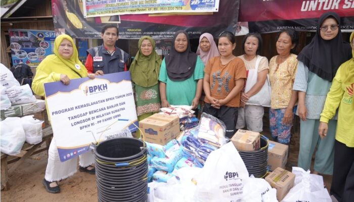 BPKH Salurkan Bantuan Rp14,58 Miliar untuk Penanganan Bencana di Aceh dan Sumatera, Ini Rinciannya!