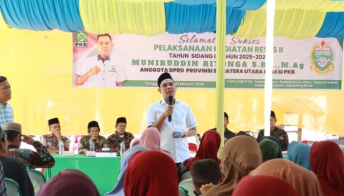 Pemberantasan Narkoba Jadi Aspirasi Utama Warga Saat Reses Muniruddin Ritonga Di Balimbing Jae