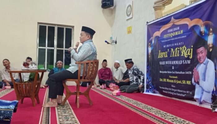 Peringatan Isra Mi’raj Di Masjid Istiqomah Perkuat Syiar Islam Dan Peran Pemuda