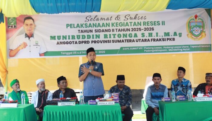 Reses Muniruddin Ritonga Di Padang Baruas Serap Aspirasi Pertanian Dan Infrastruktur